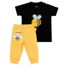 ست دو تکه بلوزآستین کوتاه و شلوار هانا