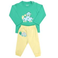 دوتکه بلوز آستین بلند شلوار کلوچه