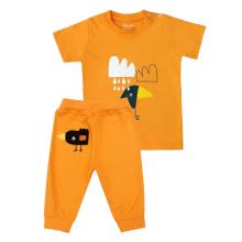 ست دو تکه بلوز آستین کوتاه و شلوار نبات